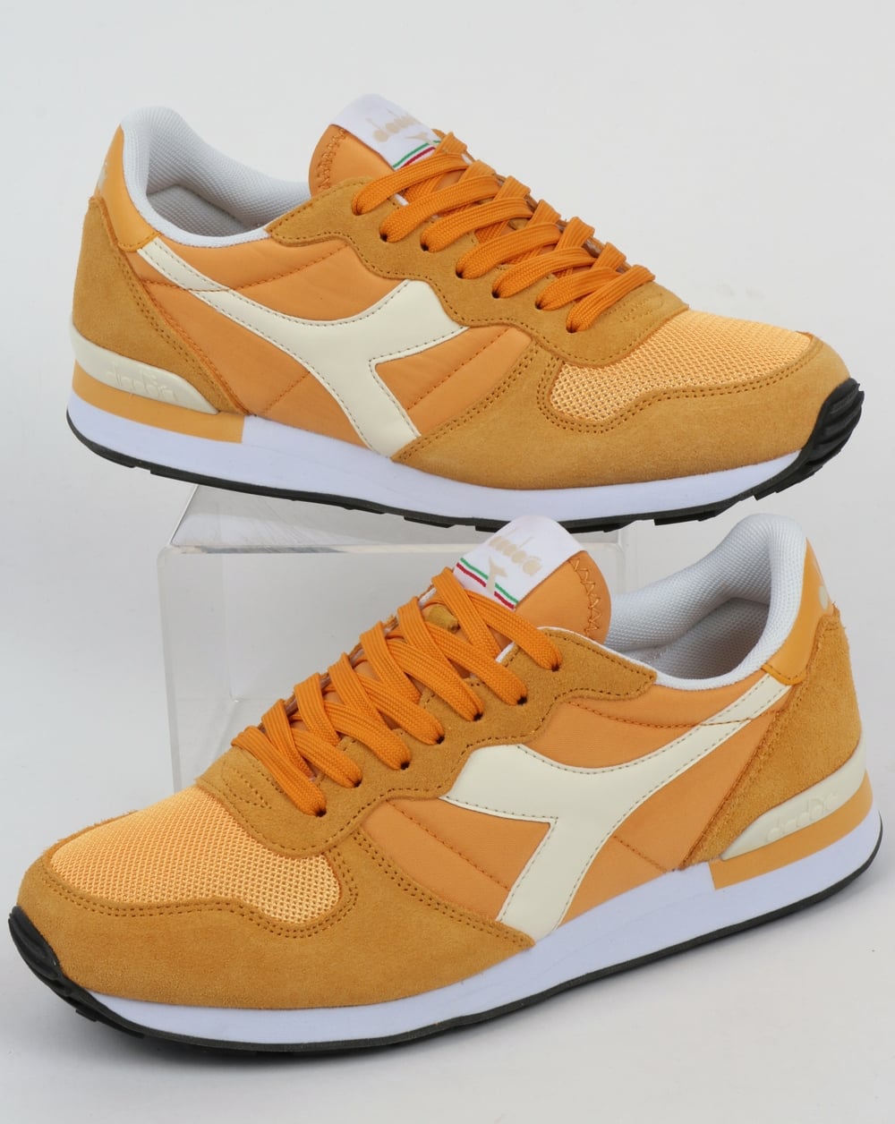 Diadora Camaro Sneakers Gelb/Flüsterweiß