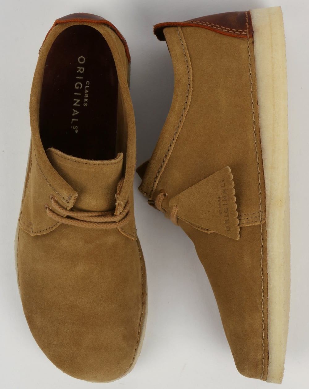 Clarks Originals Ashton Wildlederschuhe Eiche