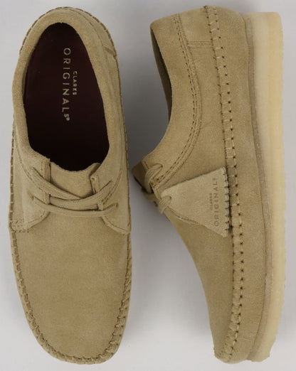 Clarks Originals Weaver Wildlederschuhe Ahorn