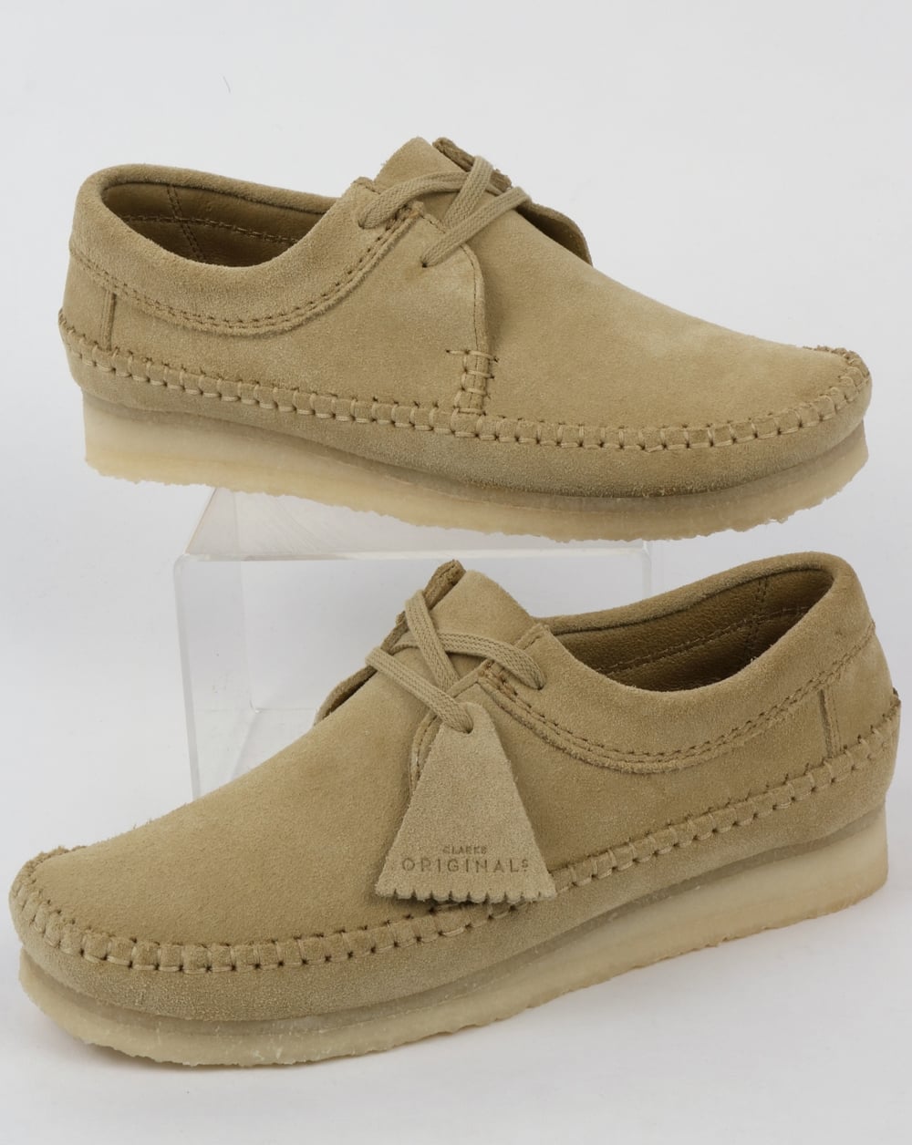 Clarks Originals Weaver Wildlederschuhe Ahorn