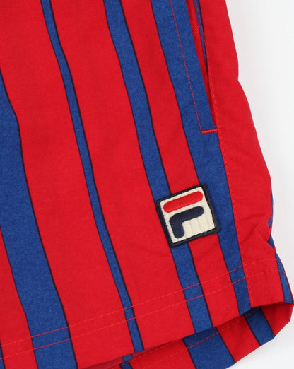 Fila Vintage Gianni Badeshorts Chinesisches Rot