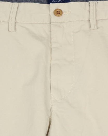 Gant Lockere Twill-Shorts Kitt