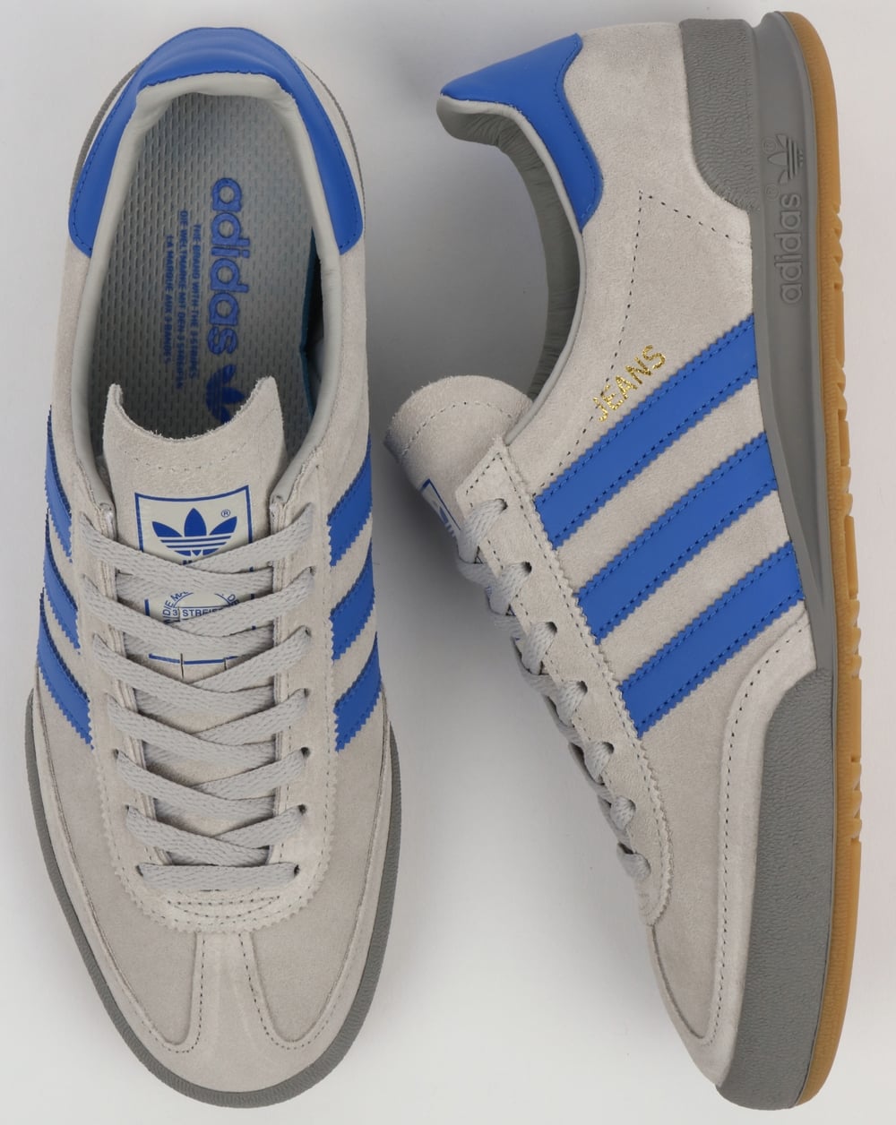 Adidas Jeans MK2 Sneakers Grau/Hi Res Blau