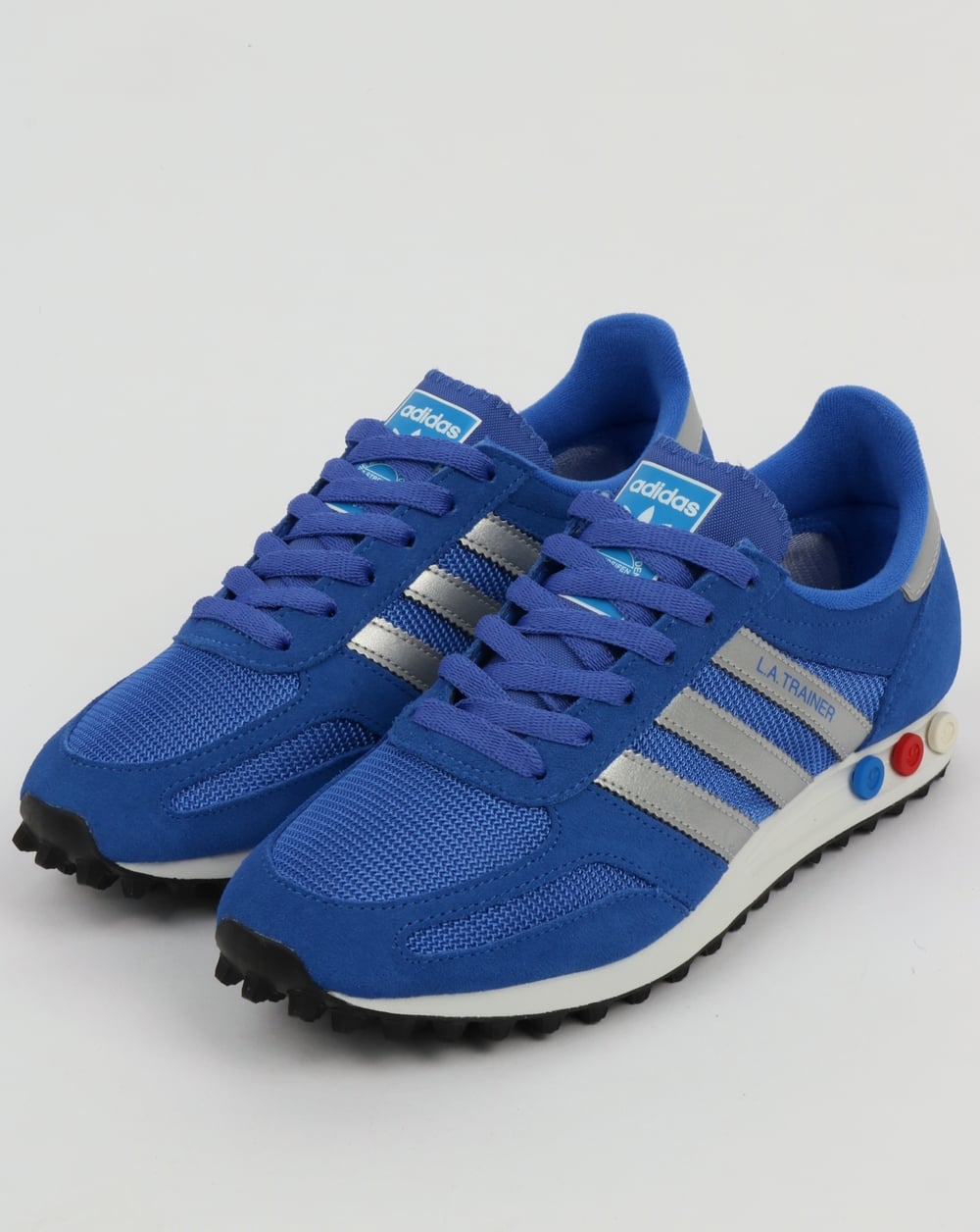 Adidas LA Trainer Hi Res Blue/Silver