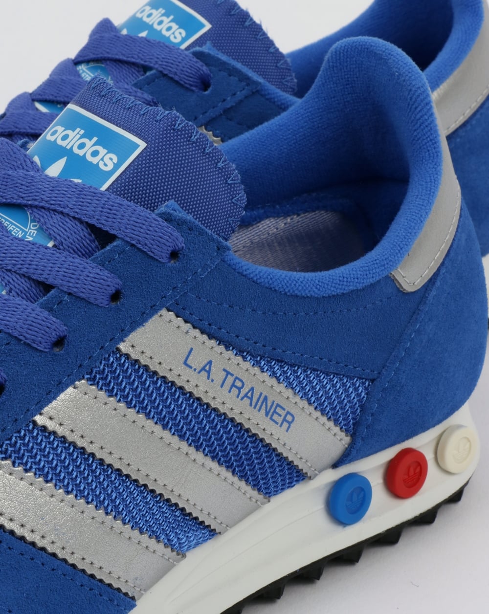 Adidas LA Trainer Hi Res Blau/Silber