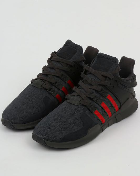 Adidas EQT Support ADV Turnschuhe Schwarz/Scharlachrot/Grün