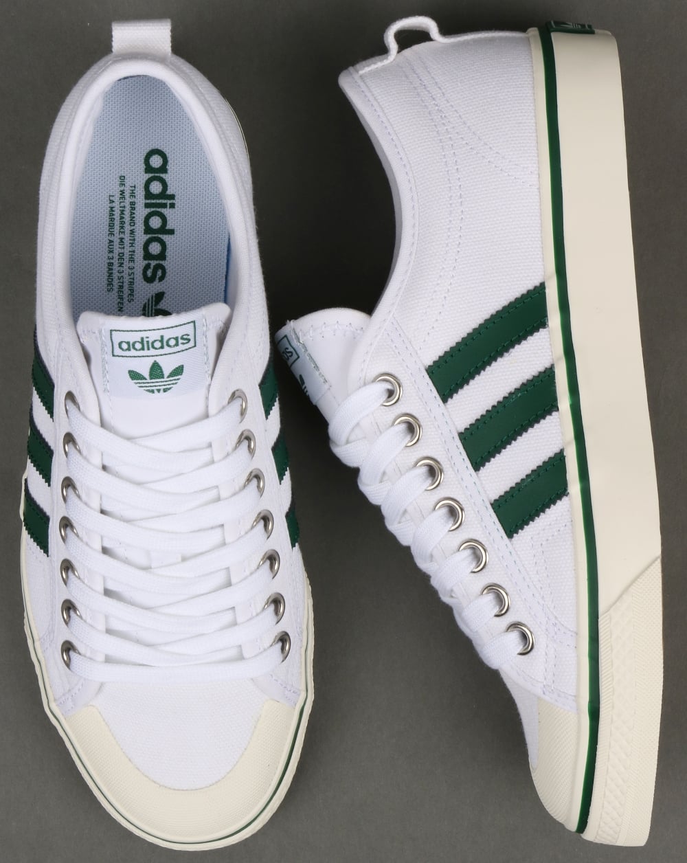 Adidas Nizza Sneakers Weiß/Grün