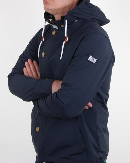 Weekend Offender Burgess Jacke Marineblau