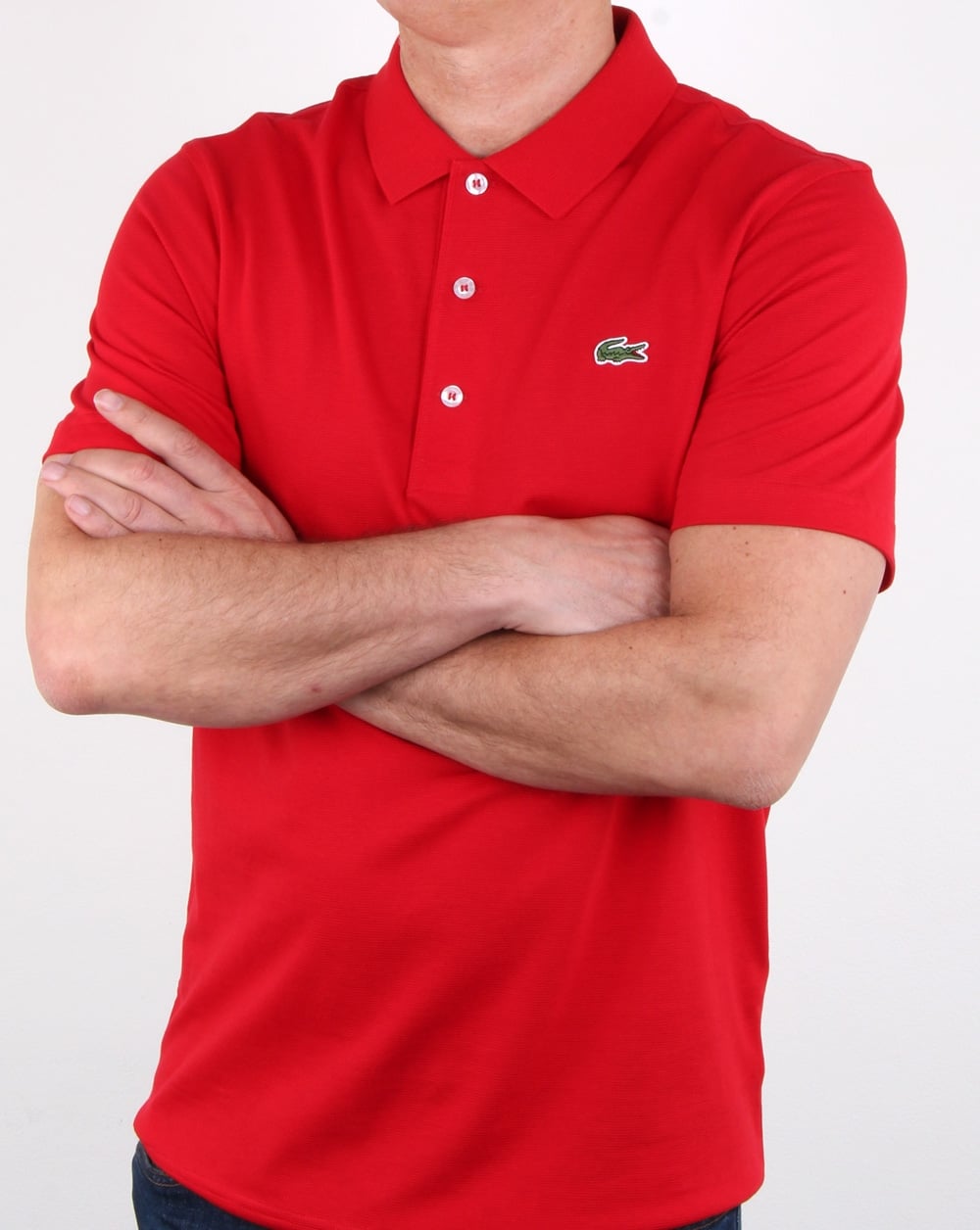 Lacoste Poloshirt Rot