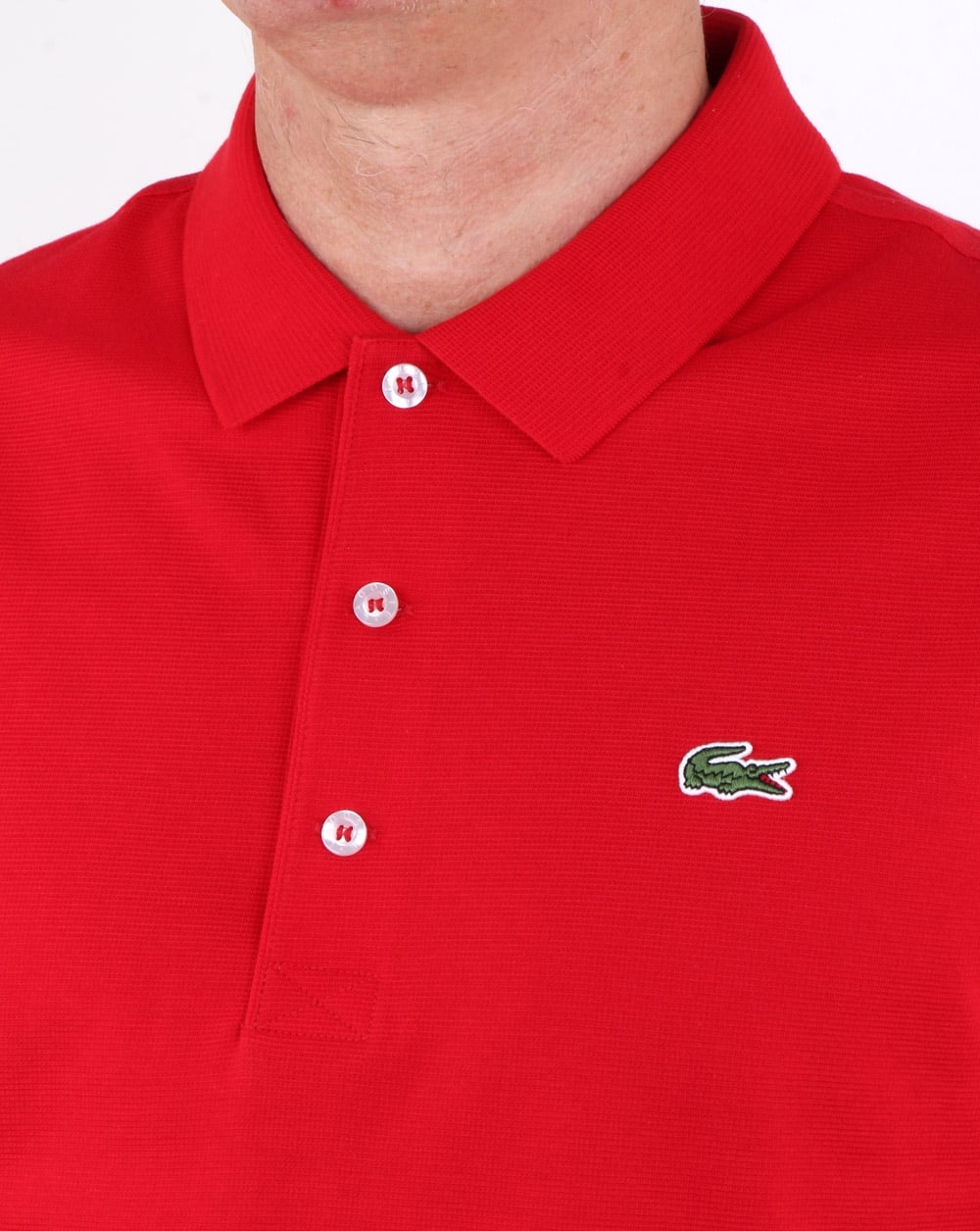 Lacoste Poloshirt Rot