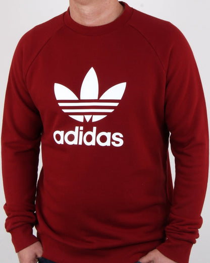 Adidas Originals Trefoil Sweatshirt Rostrot