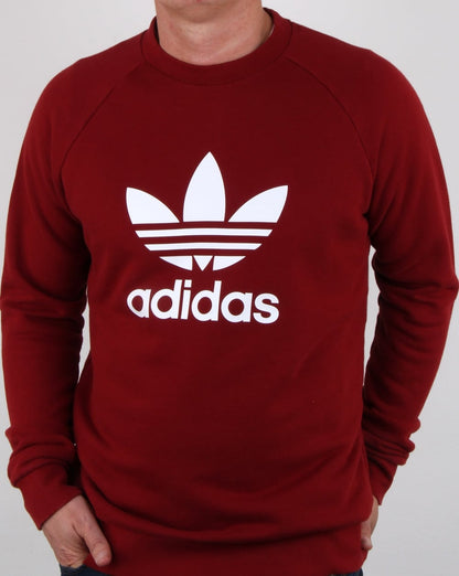 Adidas Originals Trefoil Sweatshirt Rostrot