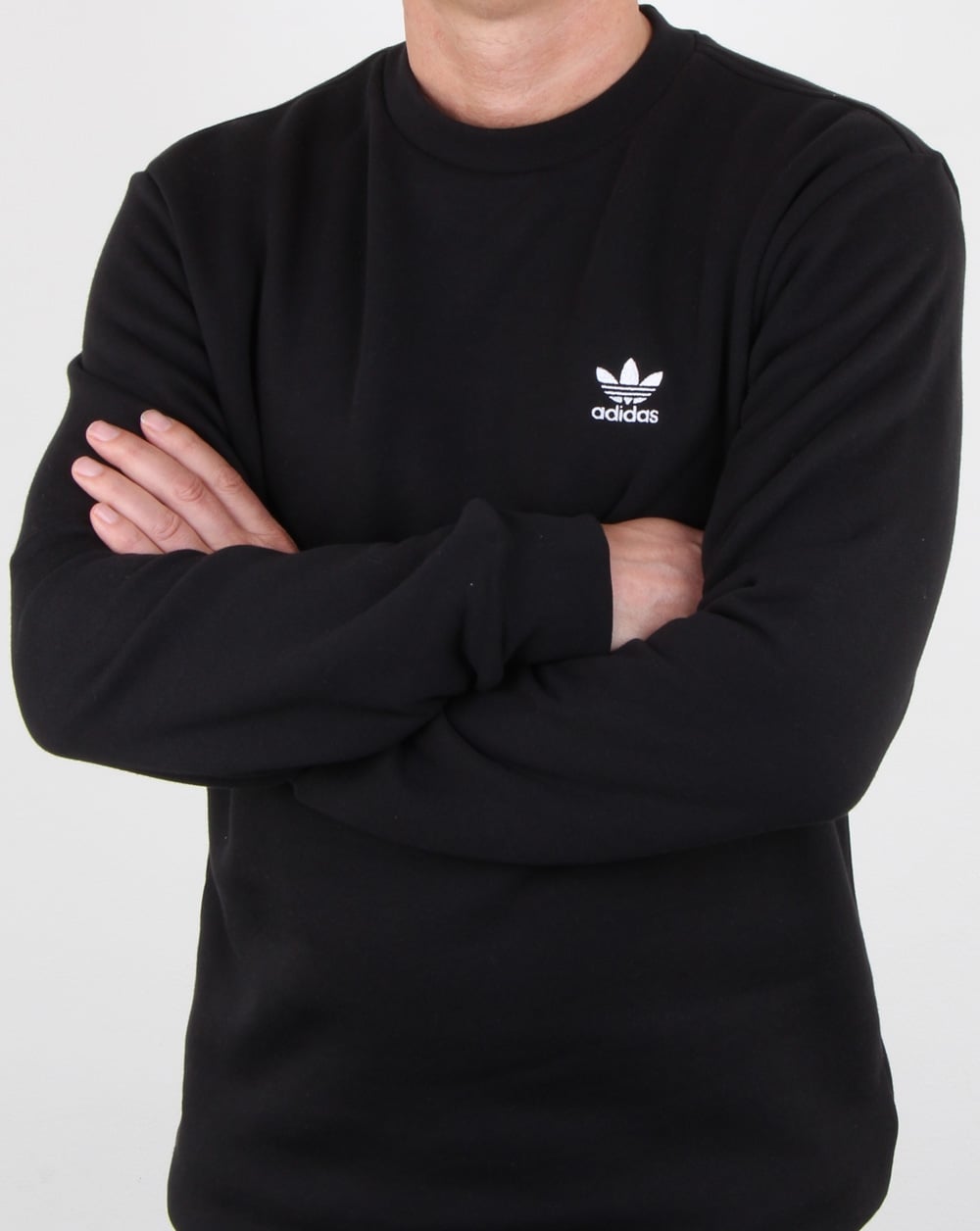 Adidas Originals Standard Crew Sweatshirt Schwarz