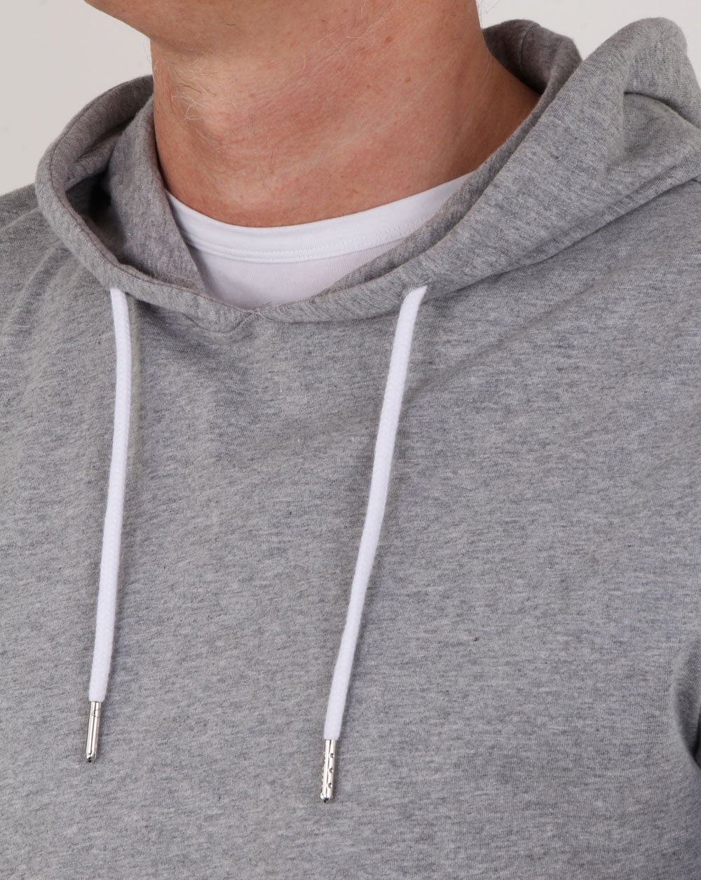 Ellesse – T-Shirt mit Kapuze, Athletic Grey