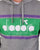 Diadora Spectra Hoodie Light Grey/light Emerald