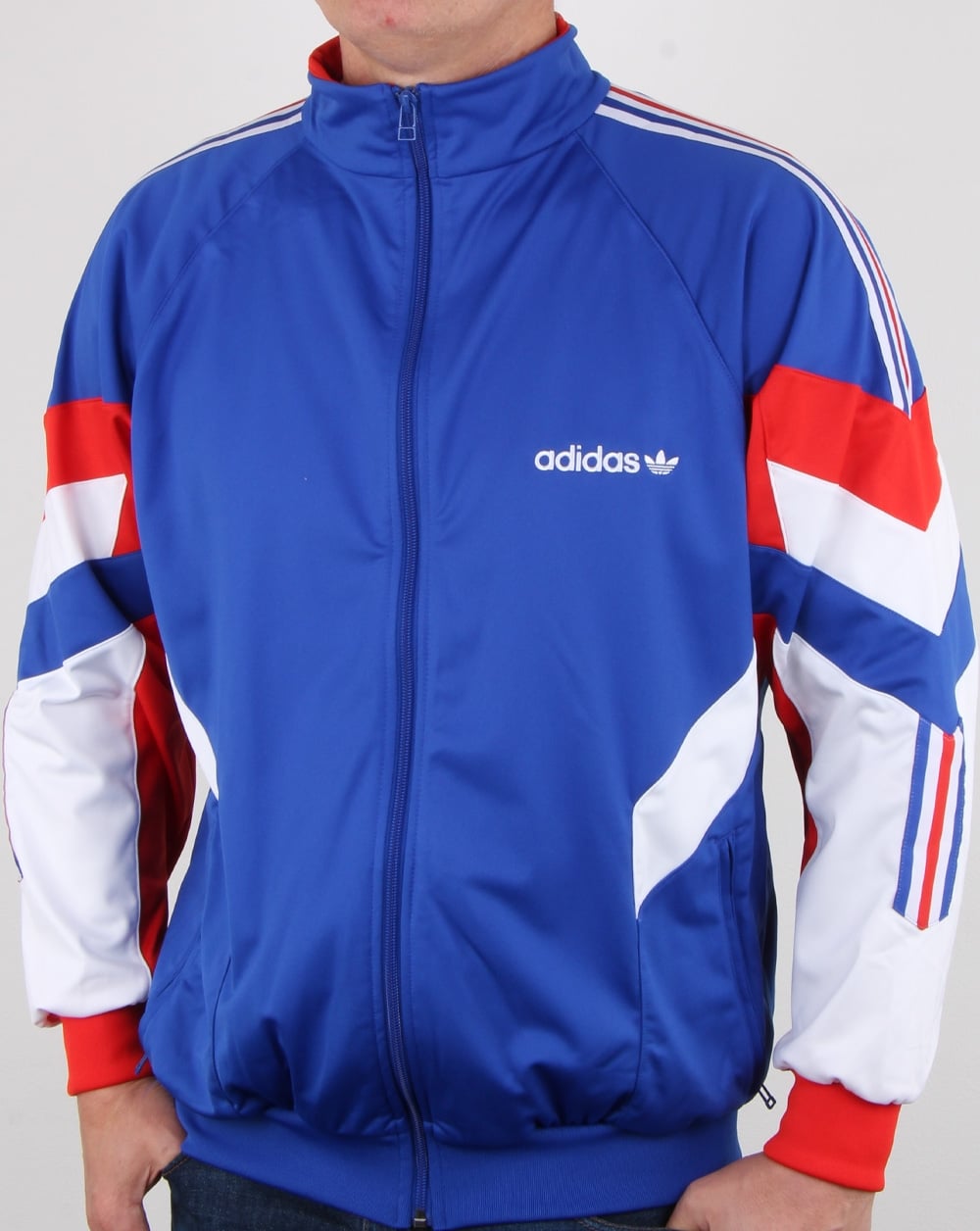 Adidas Originals Aloxe Tracktop Blau/Weiß