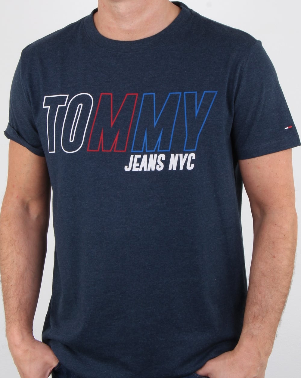 Tommy Hilfiger Vintage Graphic T-Shirt Marineblau