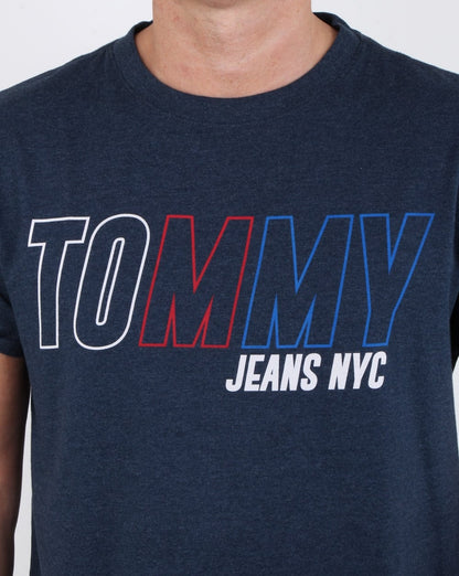 Tommy Hilfiger Vintage Graphic T-Shirt Marineblau
