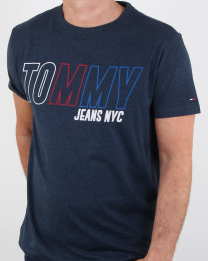 Tommy Hilfiger Vintage Graphic T-Shirt Marineblau