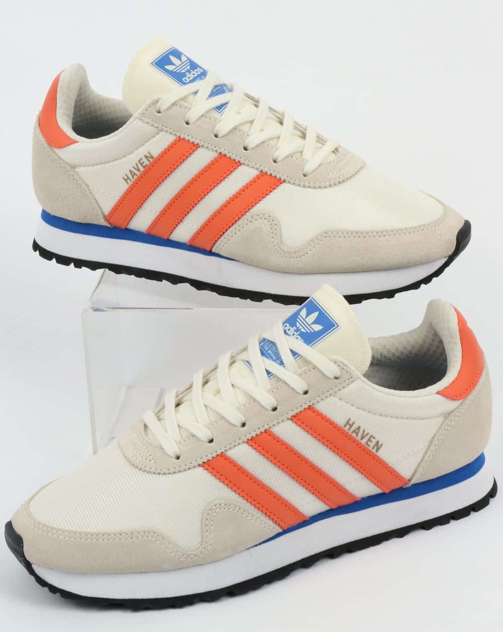 Adidas Haven Trainers Chalk White/Trace Orange