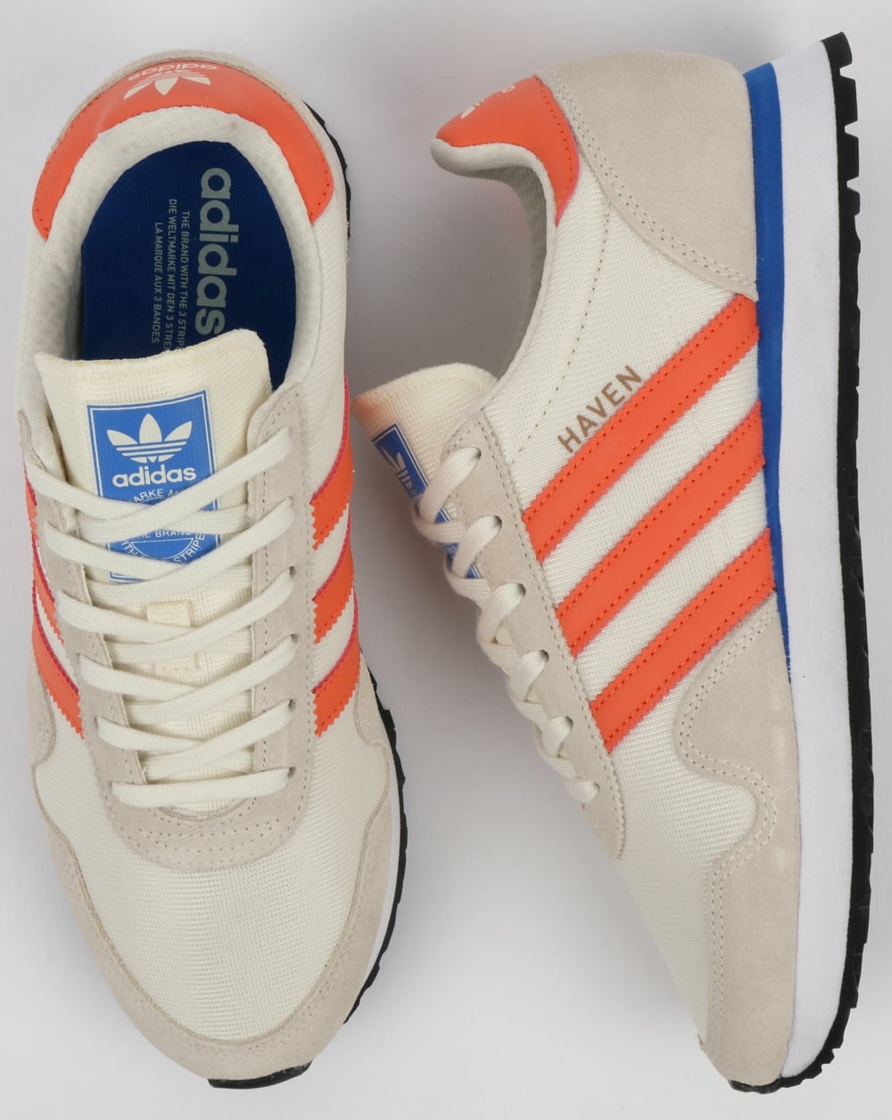 Adidas Haven Trainers Chalk White/Trace Orange