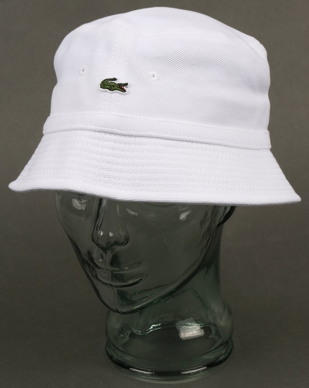 Lacoste Bucket Hat White