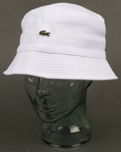 Lacoste Bucket Hat Weiß