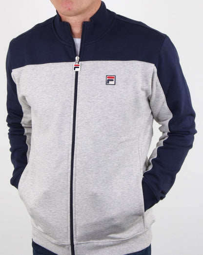 Fila Vintage Mivvi Trainingsjacke Hellgrau meliert