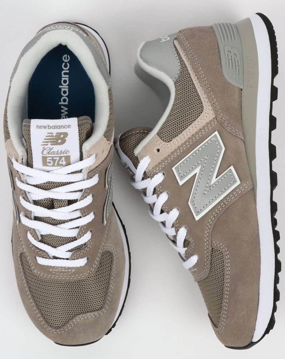 New Balance 574 Turnschuhe Grau/Grau