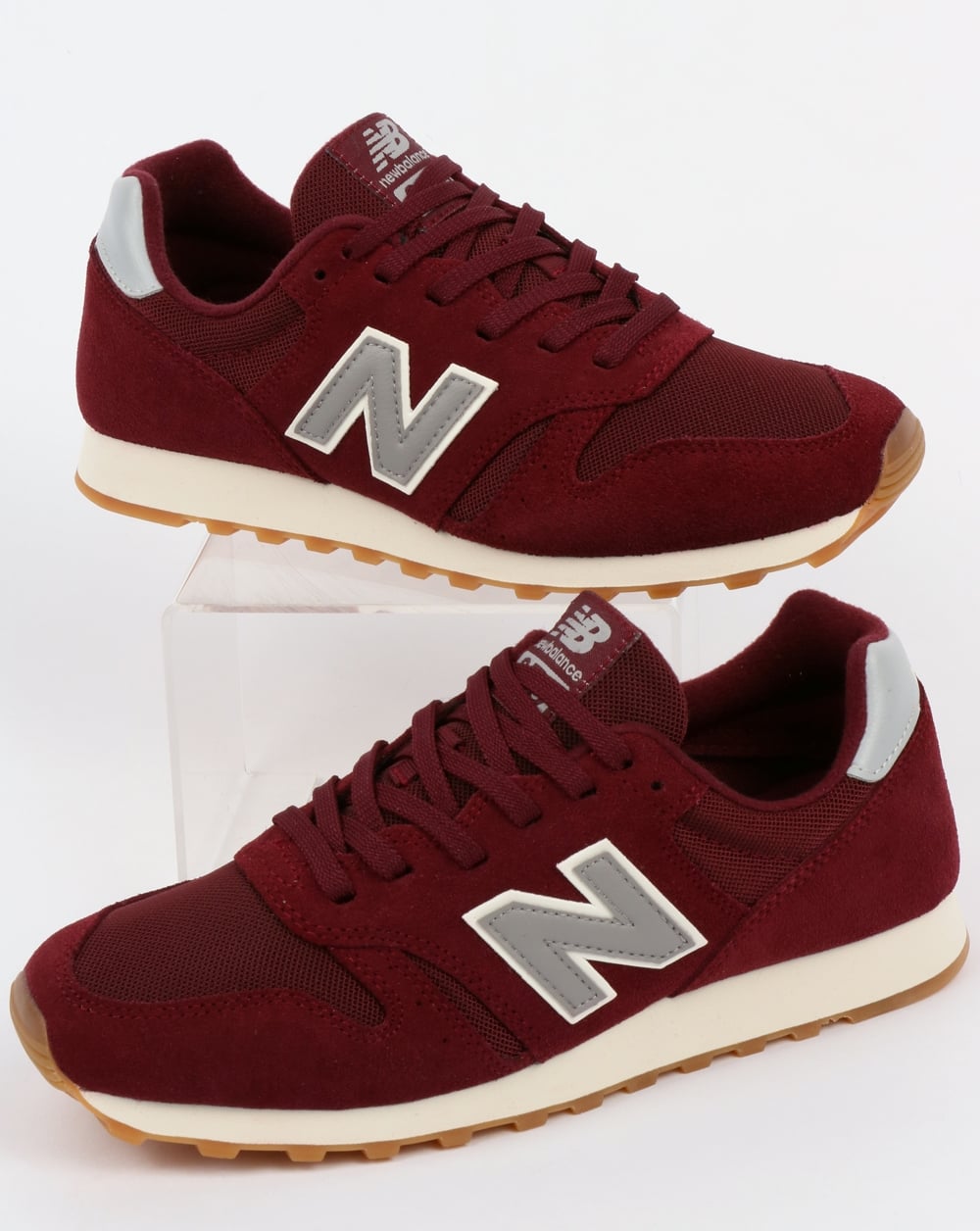 New Balance 373 Sneaker Burgund/Grau
