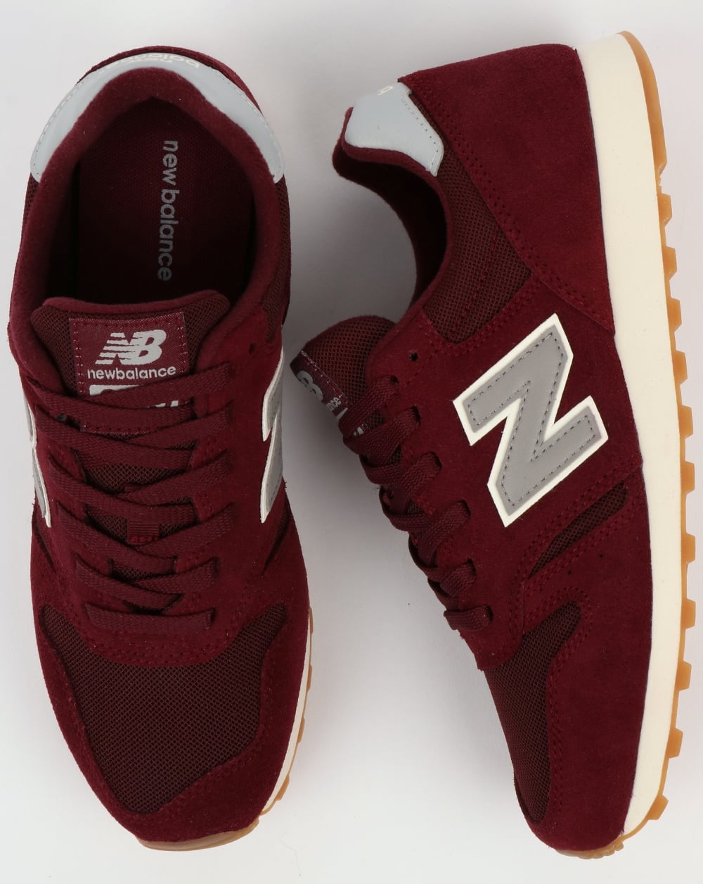 New Balance 373 Sneaker Burgund/Grau