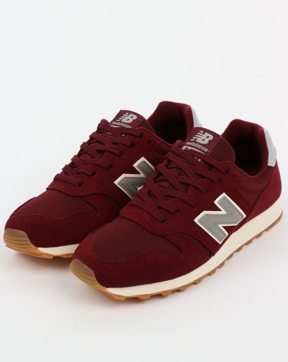 New Balance 373 Sneaker Burgund/Grau
