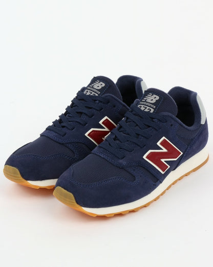 New Balance 373 Sneaker Marineblau/Rot