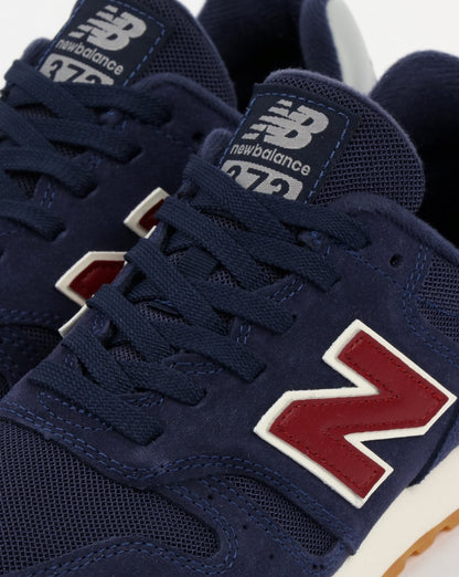 New Balance 373 Sneaker Marineblau/Rot