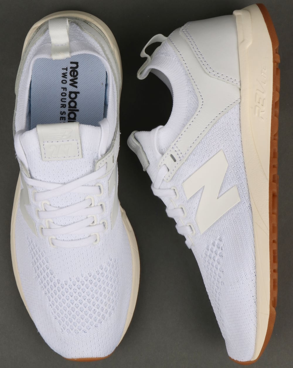 New Balance 247 Decon Trainers White/White