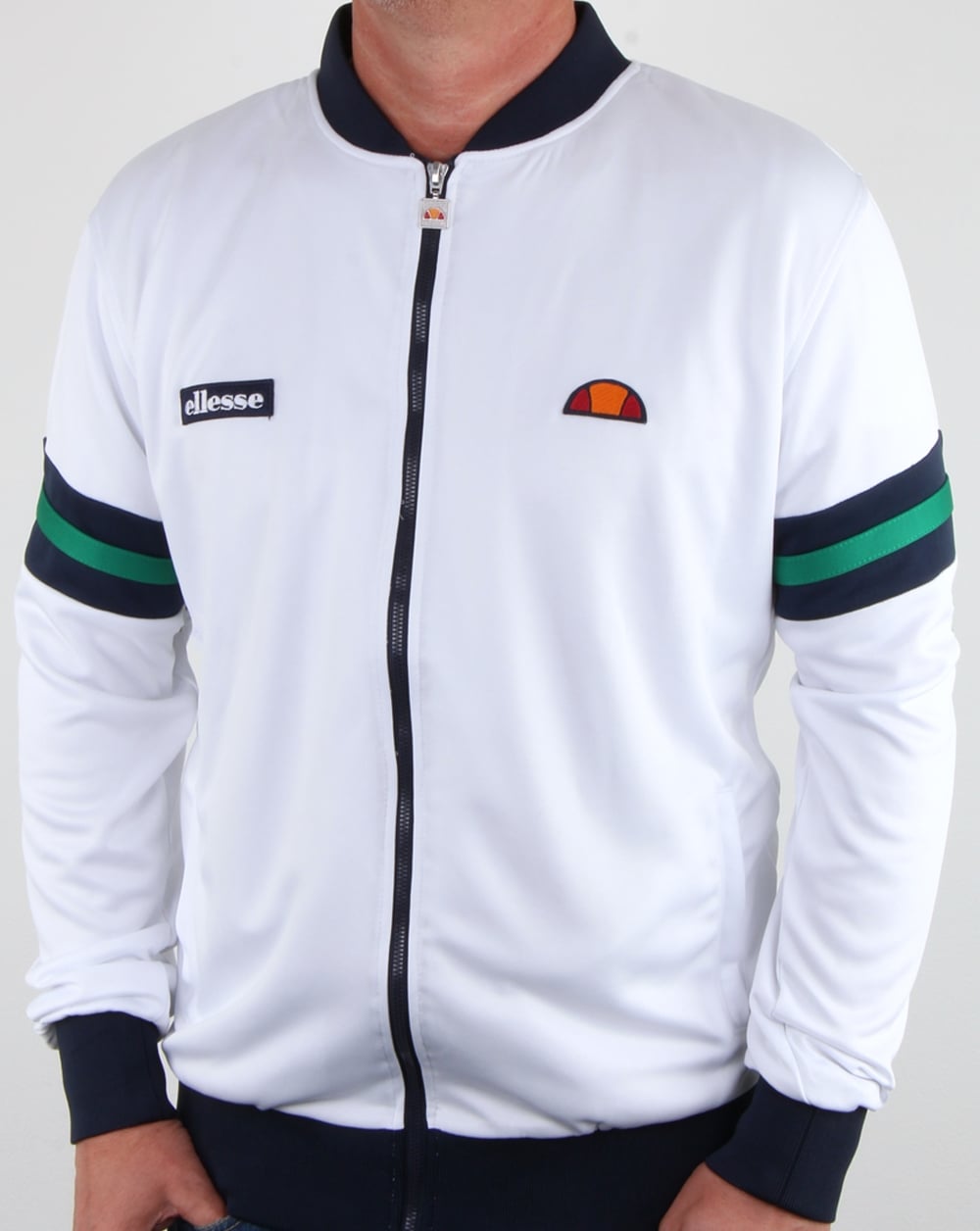 Ellesse – Errani – Trainingsjacke in Weiß