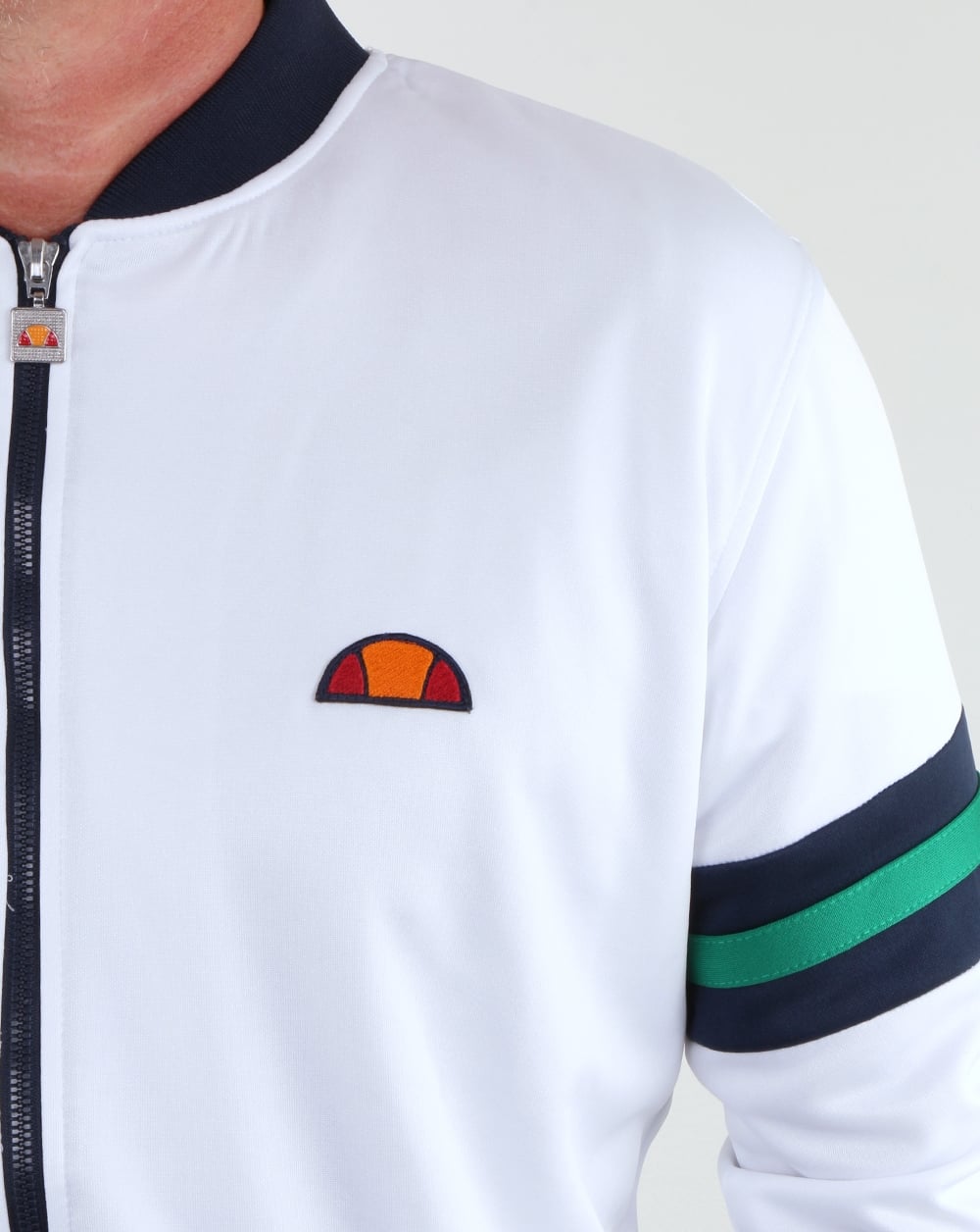 Ellesse – Errani – Trainingsjacke in Weiß