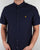 Lyle And Scott Short Sleeve Oxford Shirt Navy Button