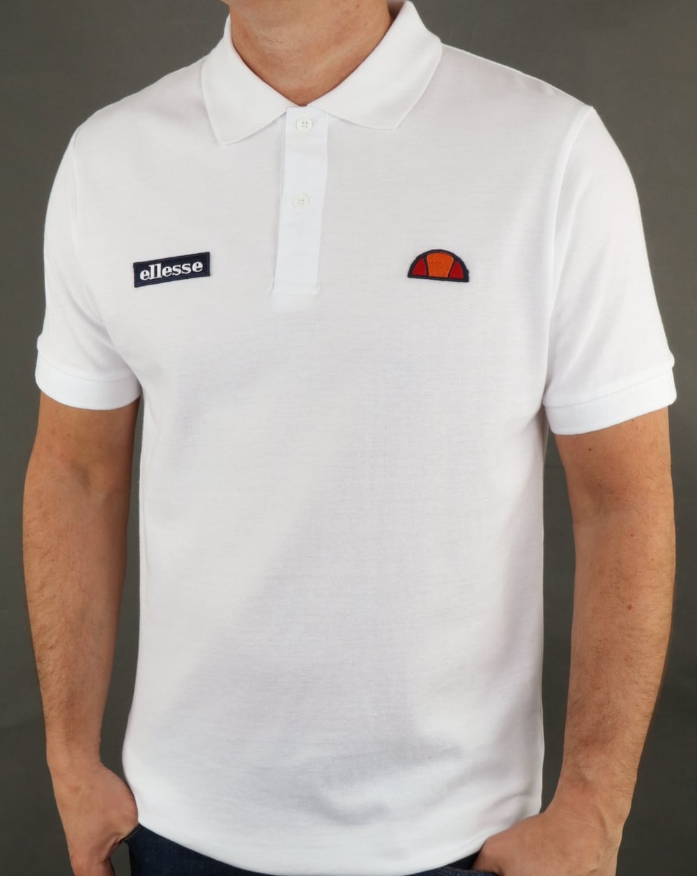 Ellesse Heritage Poloshirt Weiß