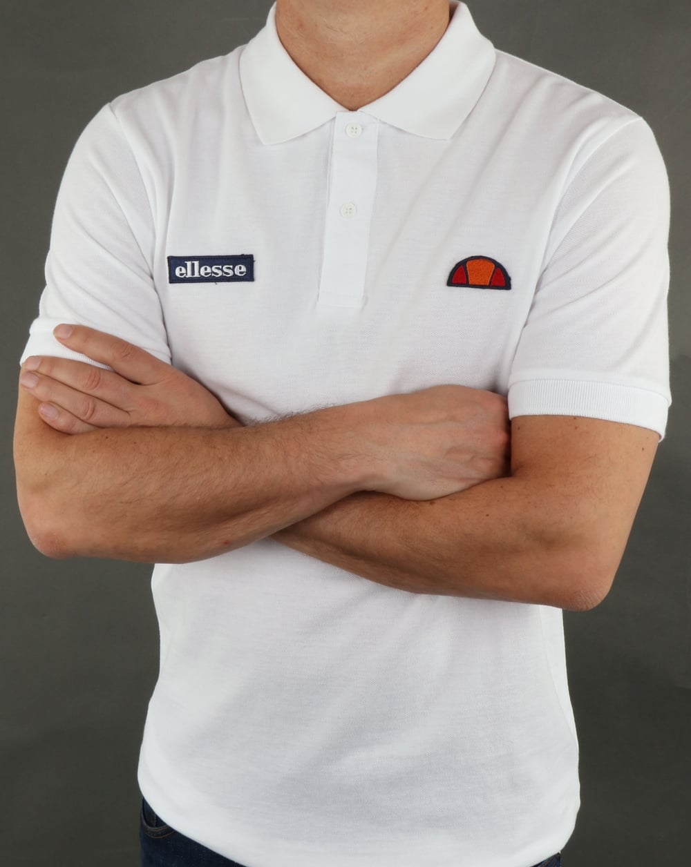 Ellesse Heritage Polo Shirt White