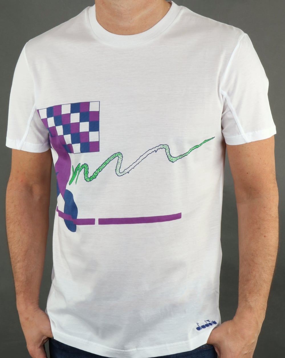 Diadora Smash T-Shirt Weiß