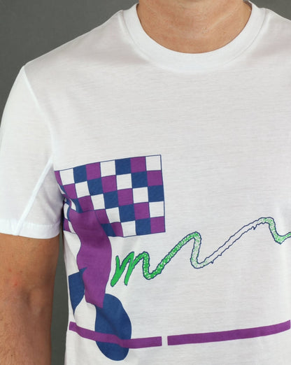 Diadora Smash T-Shirt Weiß