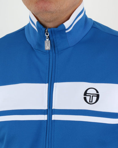 Sergio Tacchini Masters Track Top Königsblau/Weiß