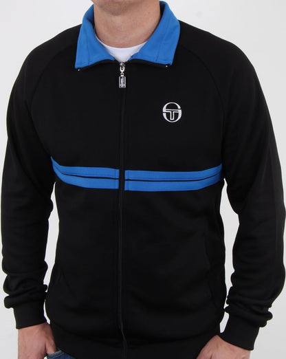 Sergio Tacchini Dallas Trainingsjacke Schwarz/Königsblau