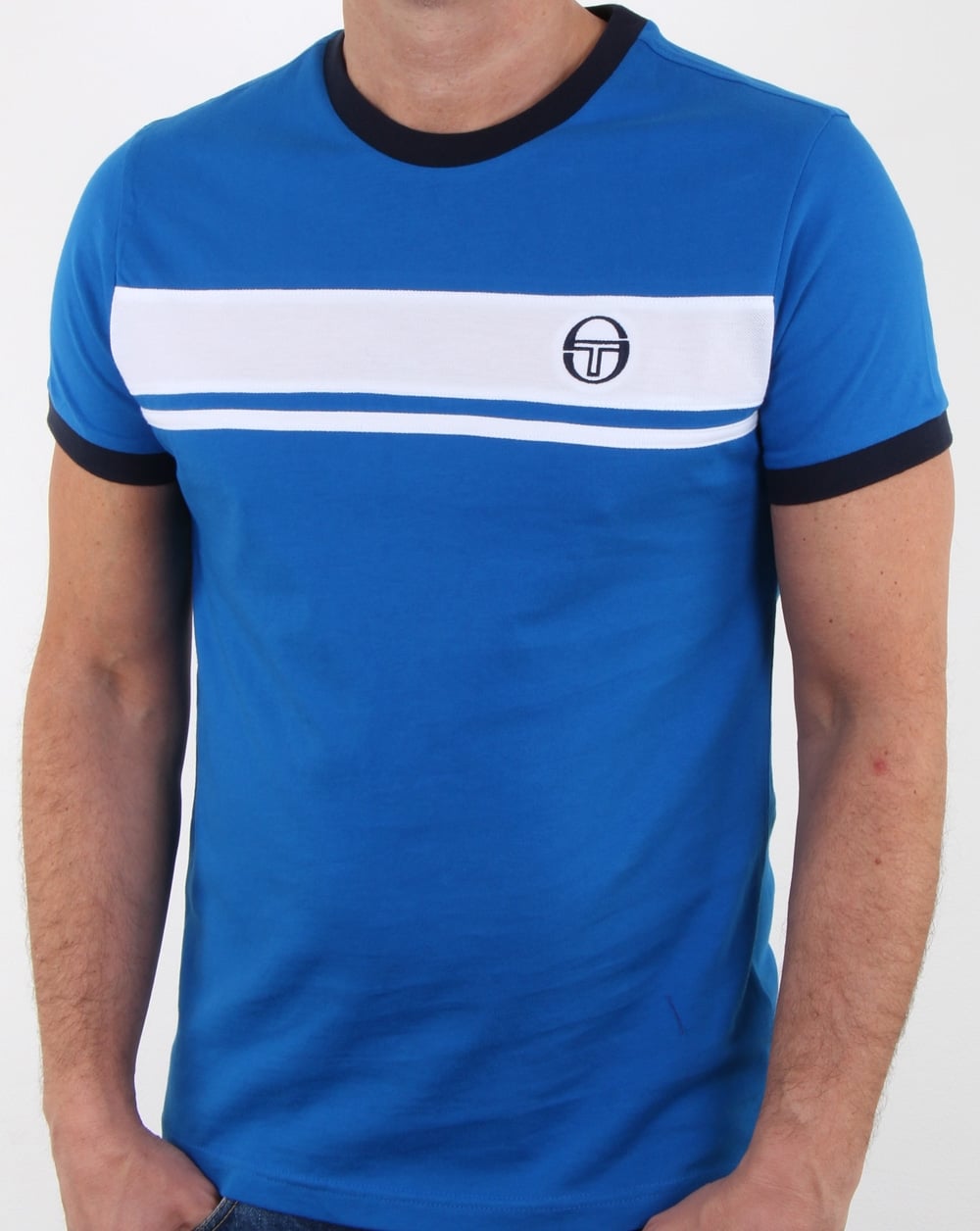 Sergio Tacchini Masters T-Shirt Royal/Weiß