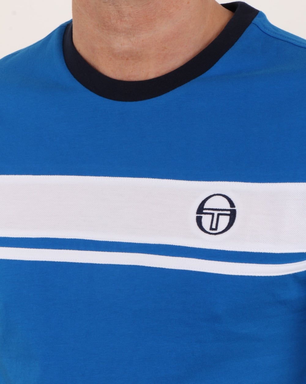 Sergio Tacchini Masters T Shirt Royal/white