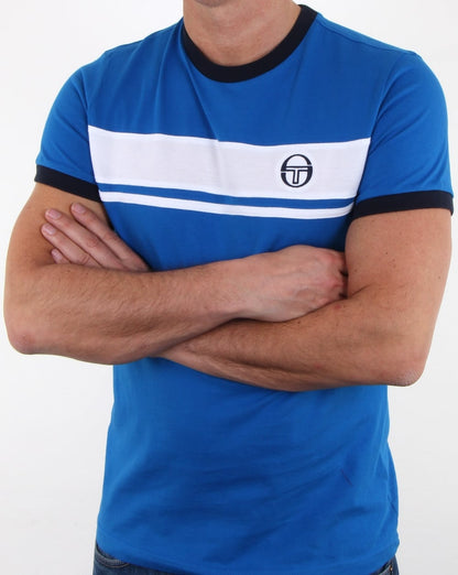 Sergio Tacchini Masters T-Shirt Royal/Weiß