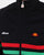 Ellesse Rimini Track Top Black/red/green