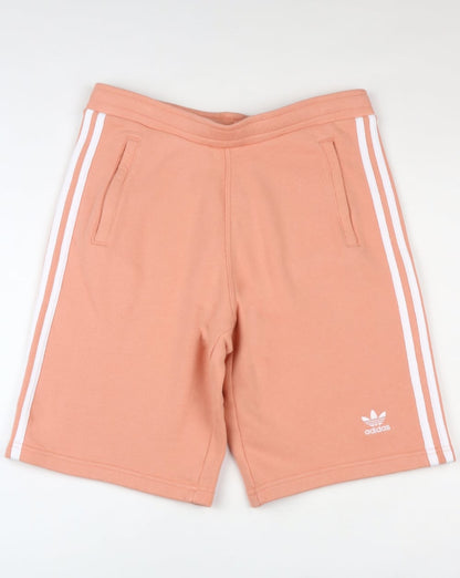 Adidas Originals – Shorts mit 3 Streifen in Staubrosa