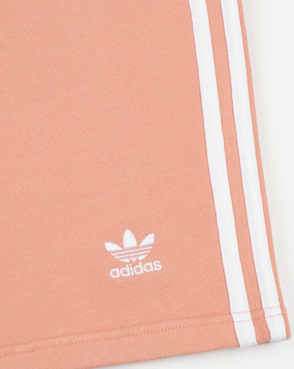 Adidas Originals – Shorts mit 3 Streifen in Staubrosa